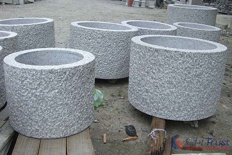 Stone Flower Pot